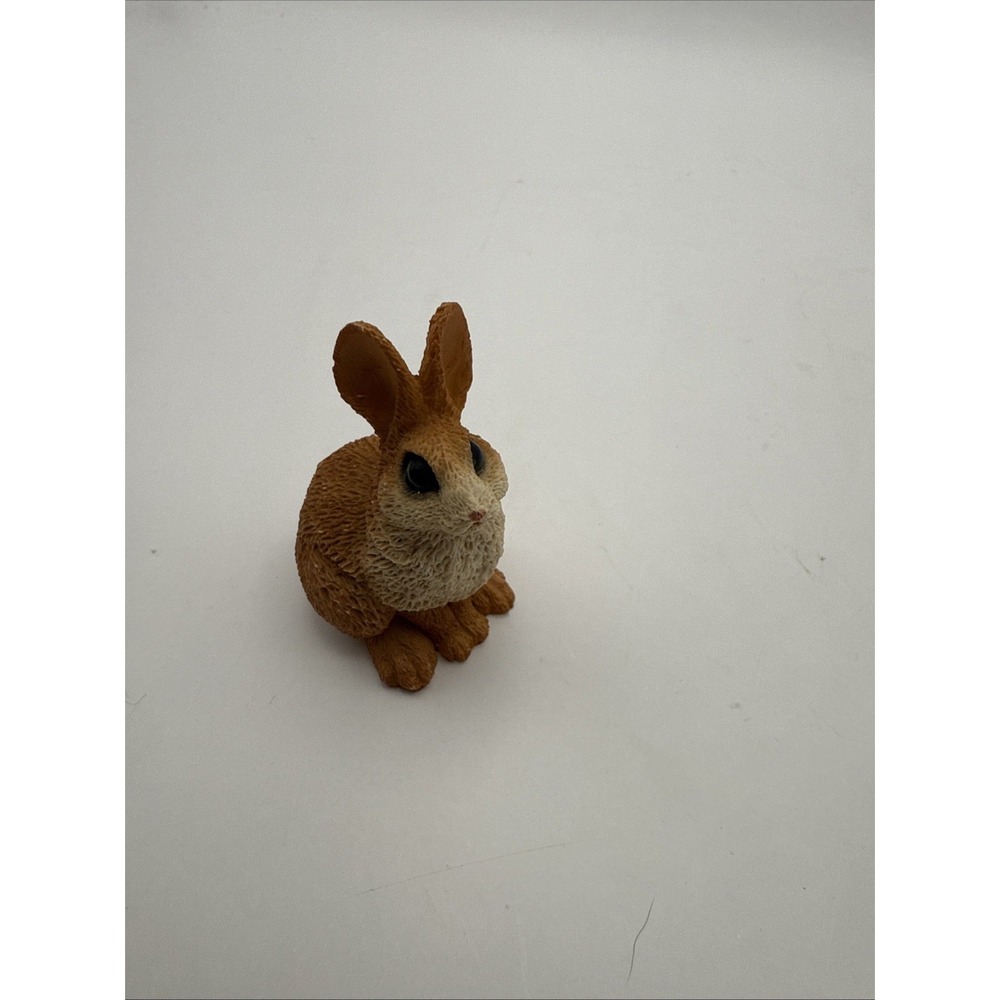 Castagna Mini Animal Figurines #396M Brown Rabbit, 1.75"